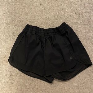 Black Athleta Running Shorts 3”